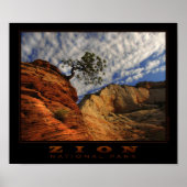 Zion Lone Tree Poster (Vorne)