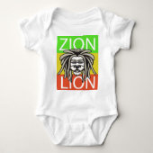 ZION LÖWE BABY STRAMPLER (Vorderseite)