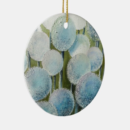 Zion Millions Wasserfarbenkunst Keramik Ornament (Rechts)