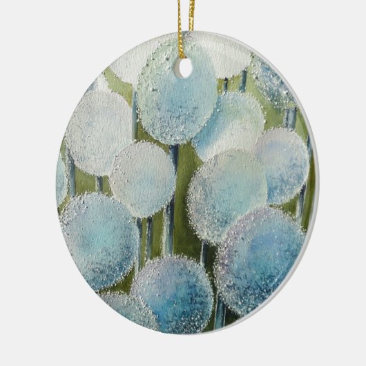 Zion Millions Wasserfarbenkunst Keramik Ornament (Links)