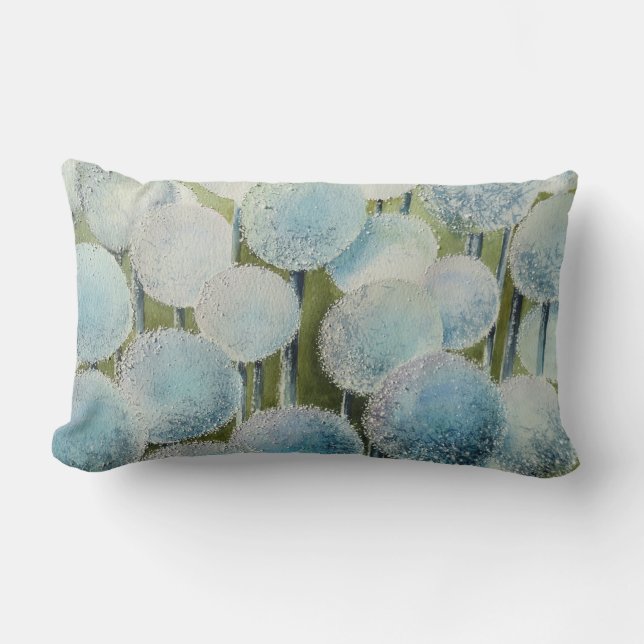 Zion Millions Wasserfarbenkunst Lendenkissen (Vorderseite)