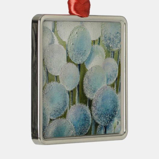 Zion Millions Wasserfarbenkunst Ornament Aus Metall (Rechts)