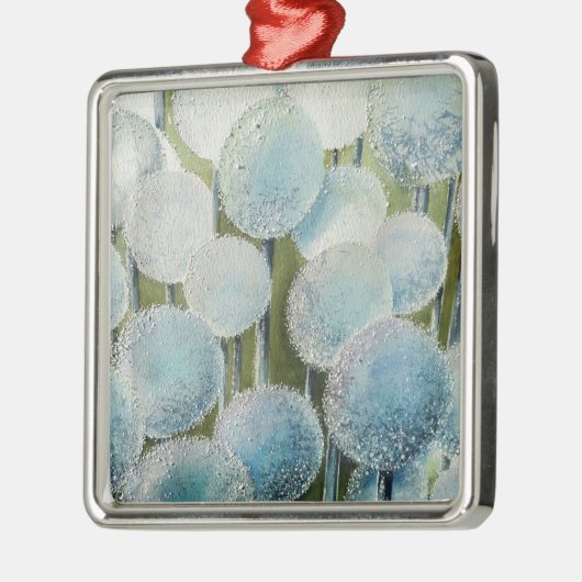 Zion Millions Wasserfarbenkunst Ornament Aus Metall (Links)