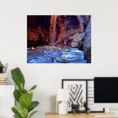 Zion Narrows Poster (Heimbüro)