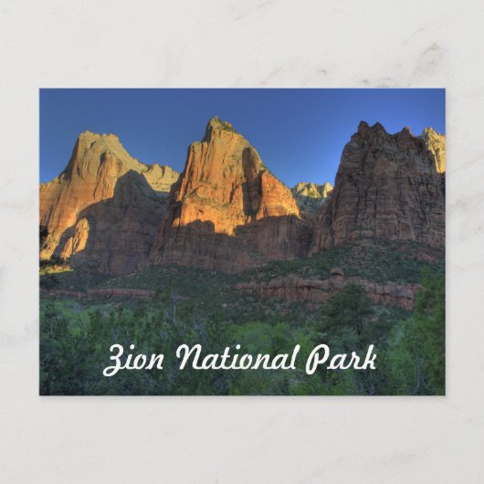 Zion National Park, ABER Postcard Postkarte (Vorderseite)