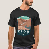 Zion National Park Camping Außenbereich | Männer T T-Shirt (Vorderseite)