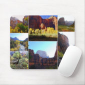 Zion National Park Collage Mousepad (Mit Mouse)