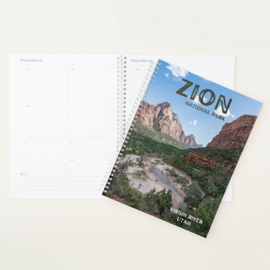 Zion National Park Cover Planer (Anzeige)