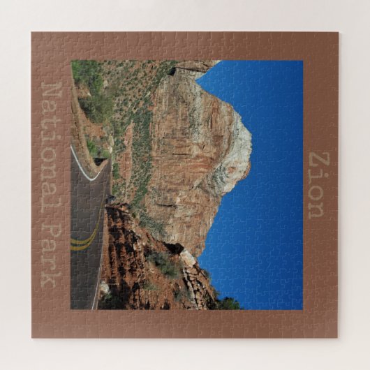 Zion National Park Designer Puzzle (Horizontal)