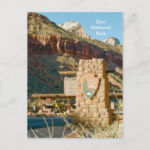 Zion National Park im Film Postkarte