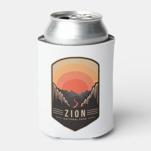 Zion National Park Merchandise Can Cooler Dosenkühler (Kanne Vorderseite)