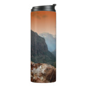 Zion National Park Mountains Landscape Thermosbecher (Nach links gedreht)