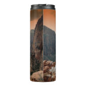 Zion National Park Mountains Landscape Thermosbecher (Rückseite)