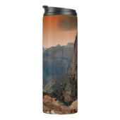 Zion National Park Mountains Landscape Thermosbecher (Nach rechts gedreht)