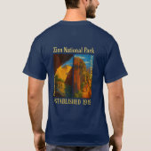 Zion National Park - Narrows & Angels Landing - 1 T-Shirt (Rückseite)