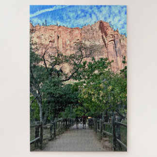 Zion National Park Narrows Riverside Walk Trail Puzzle