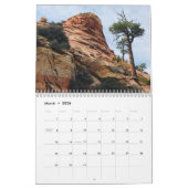 Zion National Park Photographic 2026 Calendar Kalender (Mär 2026)