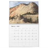 Zion National Park Photographic 2026 Calendar Kalender (Feb 2026)