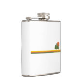 Zion National Park Pine Trees Sun Flachmann (Rechts)