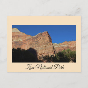 Zion National Park Postcard Feiertagspostkarte