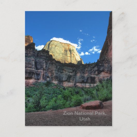 Zion National Park Postcard Postkarte (Vorderseite)