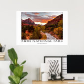 Zion National Park Poster (Heimbüro)