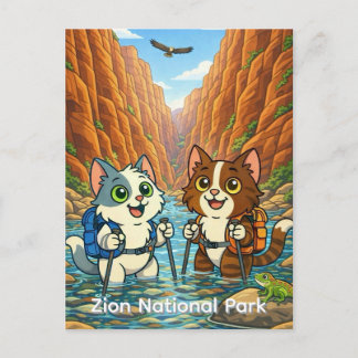 Zion National Park Postkarte