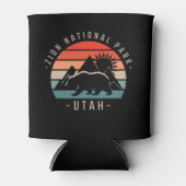 Zion National Park Retro Dosenkühler (Vorderseite)