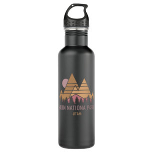 Zion National Park Retro Edelstahlflasche