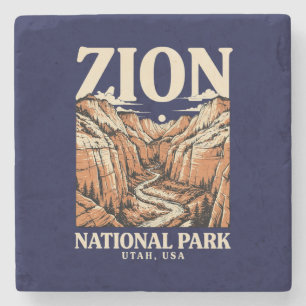 Zion National Park Rote Klippen Steinuntersetzer