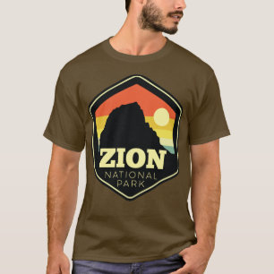 Zion National Park Southern Utah Vintag Sunset He T-Shirt
