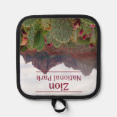 Zion National Park Souvenir Geschenk Topflappen (Vorderseite)