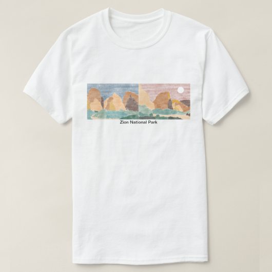 Zion National Park T - Shirt (Design vorne)