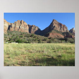 Zion National Park USA Poster