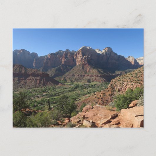 Zion National Park USA Postkarte (Vorderseite)