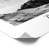 Zion National Park Utah Arch Foto Print Poster (Ecke)