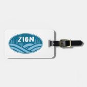 Zion National Park Utah Außenbereich Gepäckanhänger (Vorderseite horizontal)