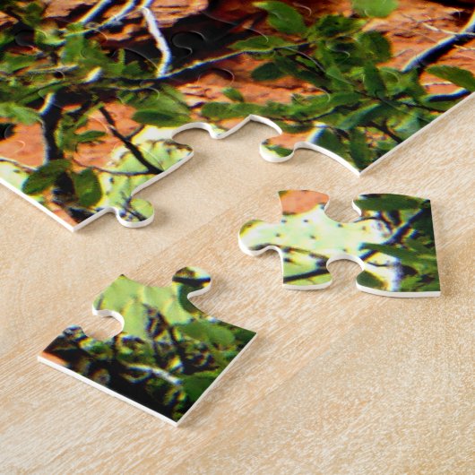 Zion National Park Utah, Cactus, Südwest Puzzle (Seite)