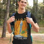 Zion National Park Utah Die Pfeile beunruhigt T-Shirt<br><div class="desc">Zion Vektorgrafik Design. Der Park ist ein Naturschutzgebiet im Südwesten Utah,  das sich durch die steilen roten Felsen des Zion Canyon auszeichnet.</div>
