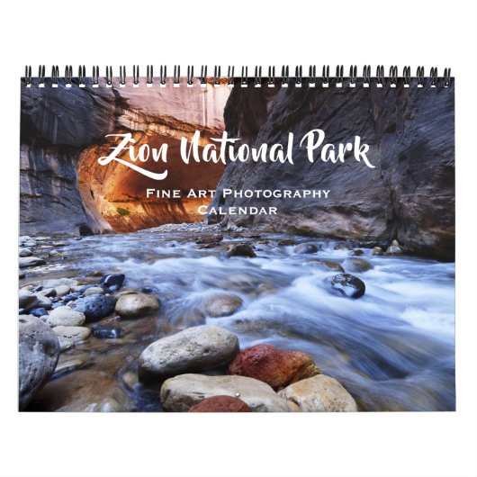 Zion National Park Utah Fine Art Fotografy 2026 Kalender (Titelbild)