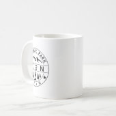 Zion National Park Utah Hiker Nature Hiking Outdoo Kaffeetasse (Vorderseite Links)
