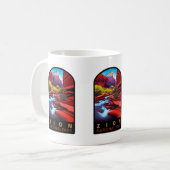 Zion National Park Utah Kaffeetasse (Vorderseite Links)