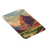 Zion National Park Utah Magnet (Rechte Seite)