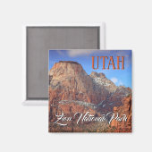 Zion National Park Utah Magnet (Vorderseite/Rückseite)