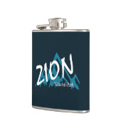 Zion National Park Utah Mountains Flachmann (Links)