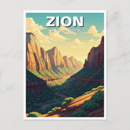 Zion National Park Utah Postkarte