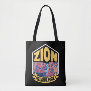 Zion National Park Utah Retro Tasche