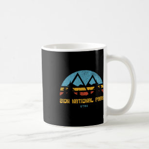 Zion National Park Utah Retro Vintage Wander-Gesch Kaffeetasse