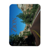 Zion National Park Utah Souvenir Magnet (Vertikal)
