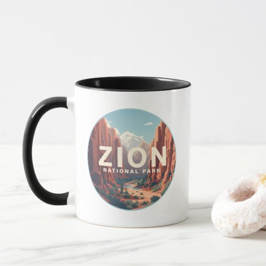 Zion National Park Utah Tasse (Mit Donut)